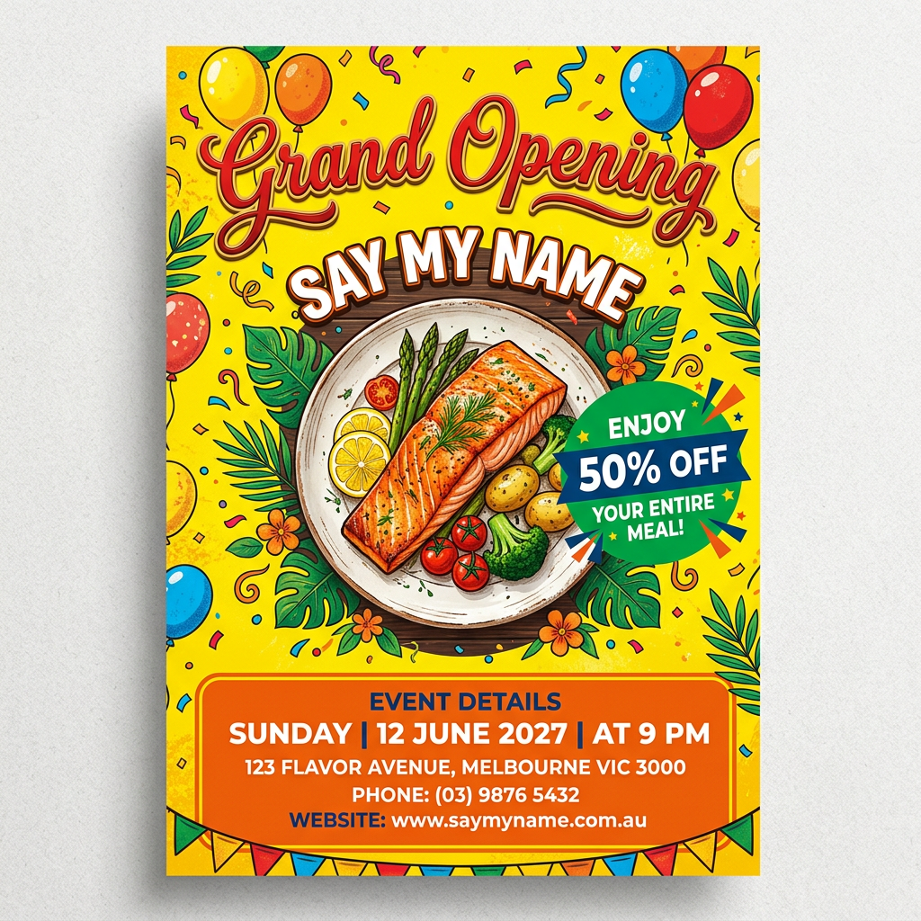 magnific__a-yellow-poster-advertises-the-grand-opening-of-sa__31894