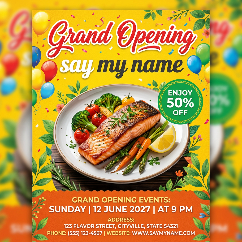 magnific__a-yellow-poster-advertises-the-grand-opening-of-sa__31895